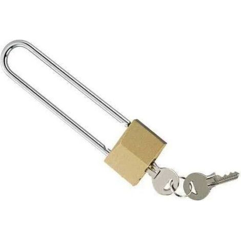 Antivol cadenas boucle longue pour tête d'attelage (1/4)