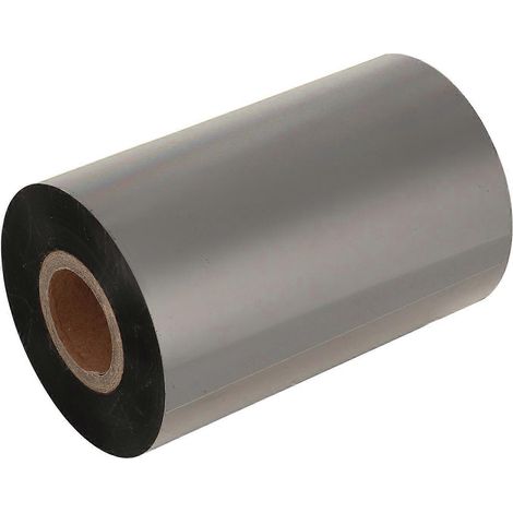 Schwarzes Thermotransferband für Etikettendruck, antistatisches Wachs, Barcode-Band für Industriedrucker