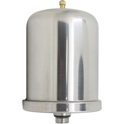Vase expansion pompe a eau Réservoir à pression à vessie pour pompe auto amorçante domestique à vitesse variable ballon tampon cuve de pression d'eau a membrane (acier inoxydable 2L 20mm) (1/5)