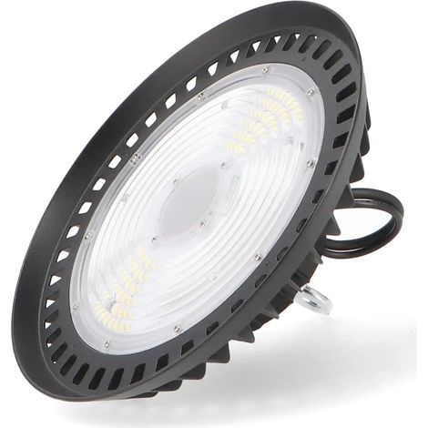 IluminaShop - Campana Industrial LED UFO Chip Osram 150W 180Lm/w IP65 Regulable 110V Blanco Frio 5000K (1/3)