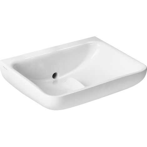 Armitage Shanks Contour 21 Plus Basin with Back Outlet 600mm Wide - 0 Tap Hole (1/3)