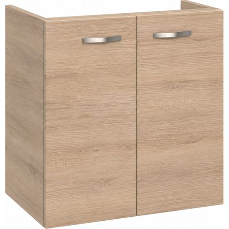 Meuble Sous-Vasque NEOVA Milano 2 Portes 70cm Chêne Bardolino Naturel - A2355694