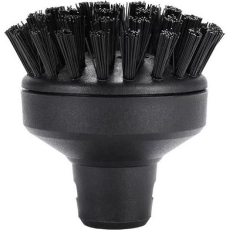 Brosse Ronde - Pour Nettoyeur Vapeur - Compatible SC1 SC2 SC3 SC4 SC5 CTK10 CTK20 - 1 Pièce (1/5)
