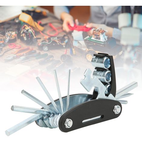 Ensemble de tournevis pliables multifonctionnels pour la réparation des pneus de voiture (1/5)