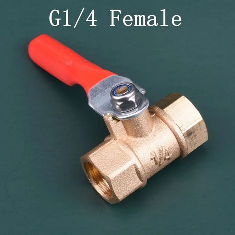 (3-Autres) Robinets à bille en laiton avec filetage G1/8 - G3/8 et raccords à barbes de 8 à 10 mm pour des connexions de plomberie polyvalentes (1/5)