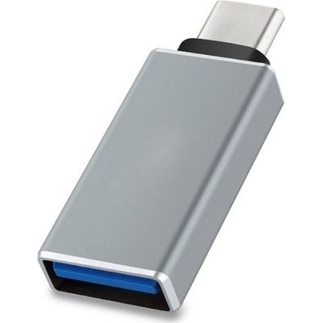 TrAdE Shop Traesio - Adattatore Convertitore Attacco Da Mini Otg Maschio Type-c A Usb Femmina Switch -