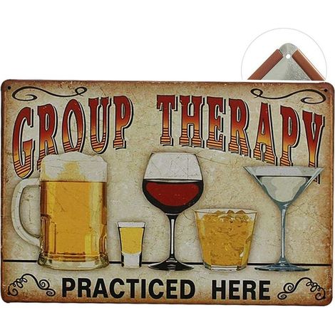 Plaque Métallique - 20 x 30 cm - Décoration Murale Vintage - Pour Bar Café Restaurant Pub - Lot de 1 (1/5)