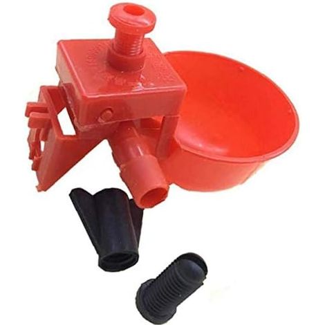 Abreuvoir Pour Poules - Lot De 10 - Plastique - Système Automatique - Élevage Volailles - Pour Poulailler (1/4)