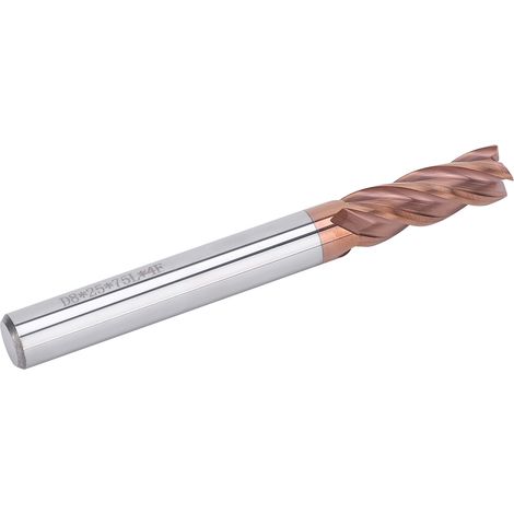 Fraises en carbure de tungstène CNC pour usinage précis - 8 x 75 x 8mm (1/5)
