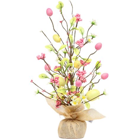 Tige de fleur d'œuf, branche décorative LED colorée multifonctionnelle pour mariages, fêtes, événements d'entreprise (1/5)