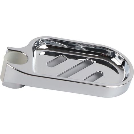 Adjustable chrome-plated ABS soap holder - Practical for the bathroom. (1/5)