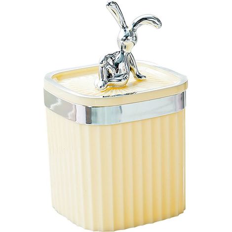 Zahnstocherhalter mit großem Fassungsvermögen, elegantes Design, Zahnstocheraufbewahrungsbox, ideal für Zuhause und Restaurant, cremefarben. (1/5)