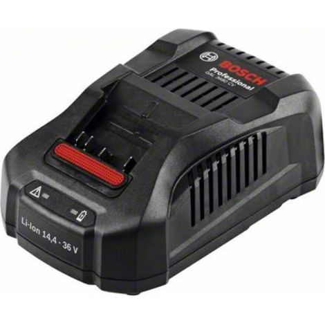 Bosch Professional Cargador 3680 CV - Tecnología De Litio: Batería, Negro, 14,4 V más 18 V más 36 V (1/4)