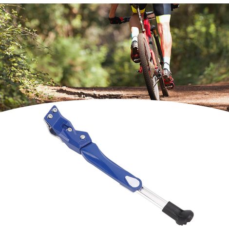 Support latéral de vélo en alliage d'aluminium, longueur réglable, embouts souples antidérapants, étanche pour bicyclette. (1/5)