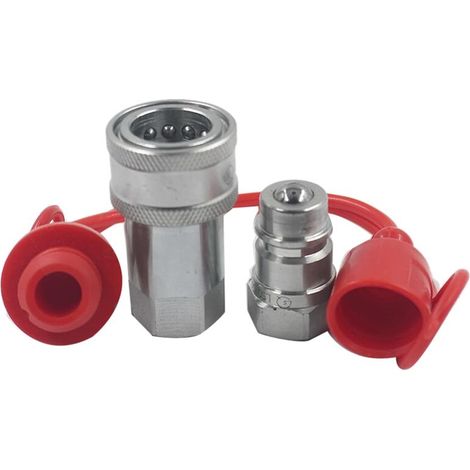 -S4-04 1/2 po NPT ISO5675 Raccord rapide hydraulique pour tracteur (1/4)