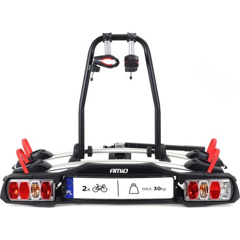 Porte-vélos sur attelage pour voiture - 2 vélos TBC-01/2 amio-02582