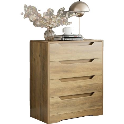 Commode, Buffet à 4 tiroirs, Design Moderne, MULTI (1/2)