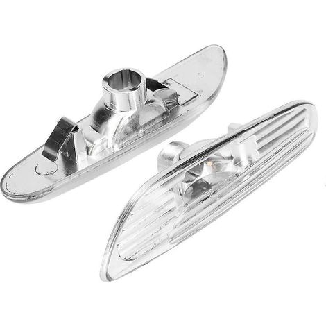 Phares latéraux gauche et droite clignotants pour E46 2002-2005 - Feu de signalisation avant compatible 63137165914 (1/4)