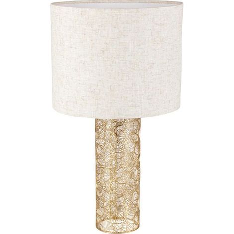 Lampe métal doré ajouré Calathéa Ostaria (1/5)