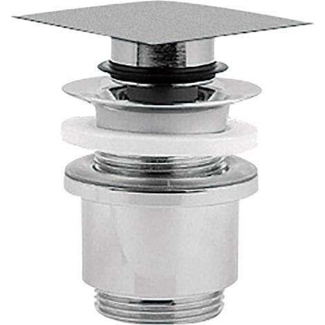 galindo desagüe semiautomático cuadrado extraplano cromo 48500