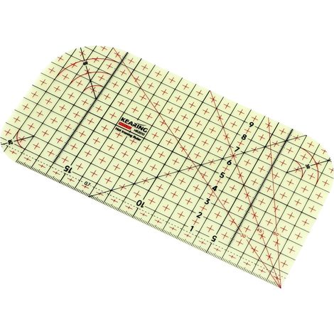 Hot Ironing Ruler, Resin Sewing Ruler, Special Iron Tool for Ironing and DIY (1/5)