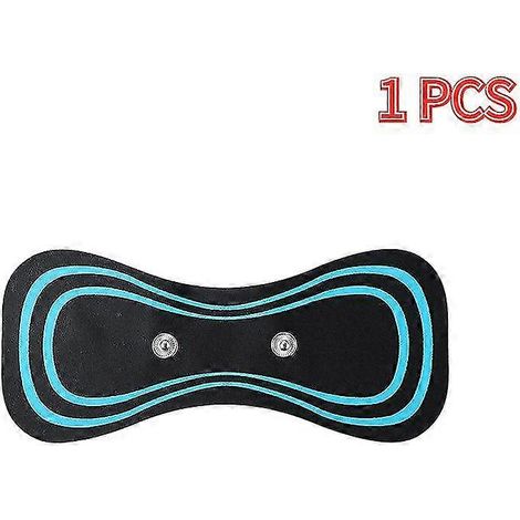 1 à 50 électrodes en gel pour masseur de cou. électrostimulateur musculaire. patchs de stimulation dorsale. outils de massage pour soulager la douleur cervicale et dorsale (1/5)