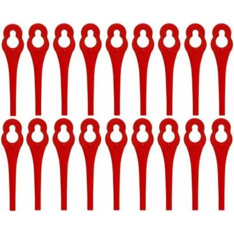 100 Ersatzmesser, kompatibel mit dem IKRA IART 2520 Rasentrimmer, Nylonmesser für IAT 20-1M (1/5)