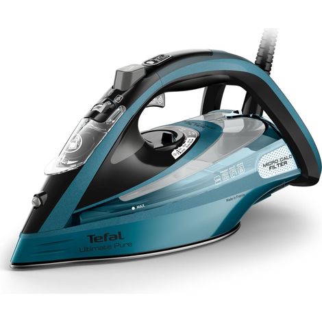 Plancha tefal ultimate pure fv9851 3200W depósito 0.35L