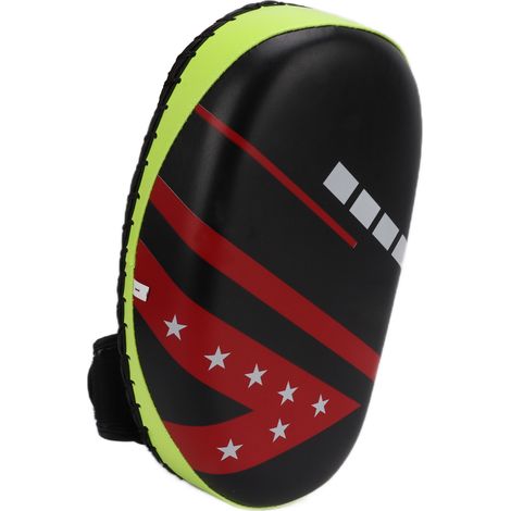 Gant de frappe PU arc boxe, cible de pied résistante à la traction élevée, équipement de protection pour entraînement fitness, vert / simple (1/5)