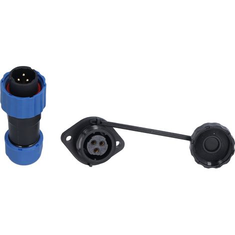 SP16 Flansch-Wasserdichter Luftfahrtstecker IP68 Stecker und Buchse Stoßverbinder Flansch-Wasserdichter Stecker 3-adrig (380V 10A) (1/5)
