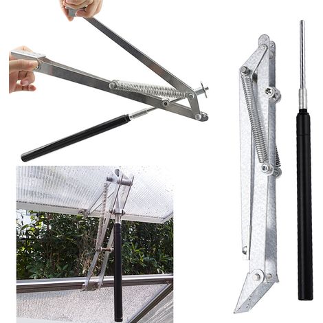 TolleTour Abridor automático invernadero, doble resorte, pack de 2, 14 kg (1/5)