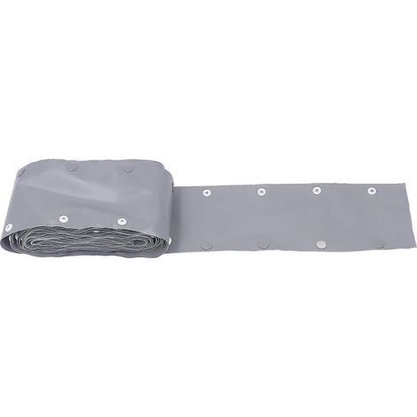 Kabelschutzschlauch mit Druckknopf, flammhemmendes PVC, 5 m / 16,4 Fuß