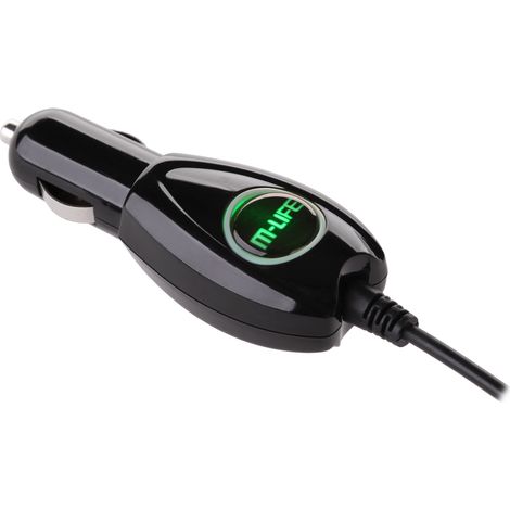 Cargador de coche M-Life de 5 V y 800 mA con microUSB (1/2)