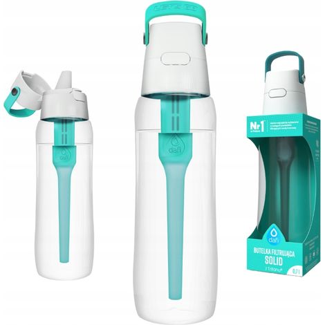 Gourde Dafi Solid avec filtre turquoise 0,7 l en Tritan (1/5)