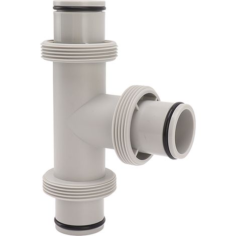Split Swimming Pool Hose Plunger Valve 2 in 1 T Shape Hose Plunger Valve Replacement for for Filter Circulation System Pool Pump Maintenance (1/5)