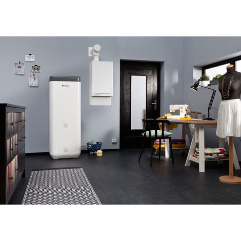 DAIKIN Altherma R Hybrid 8 kW, H WP IG, 1-phasig/230V, nur Heizen, EHYHBH08AV32 (1/5)