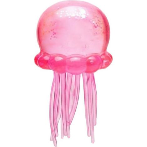 Quallen-Design Anti-Stressball, knautschbarer sensorischer Würfel gegen Angstzustände und zur Entspannung (Pink)
