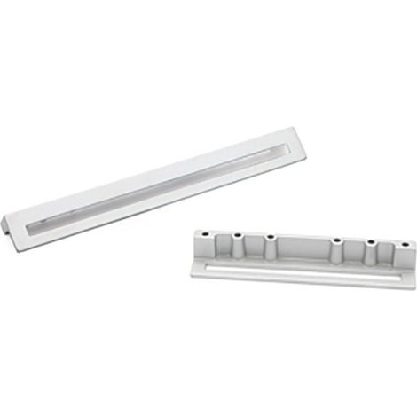 tirador zak homer c96 l172mm ral9006 taladros a 96/128/160mm. (1/2)