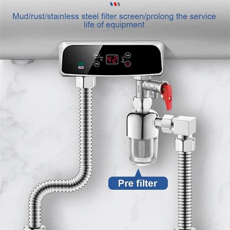 Purificateur d'eau domestique, robinet d'eau potable direct, purification de l'eau potable, nettoyage du filtre