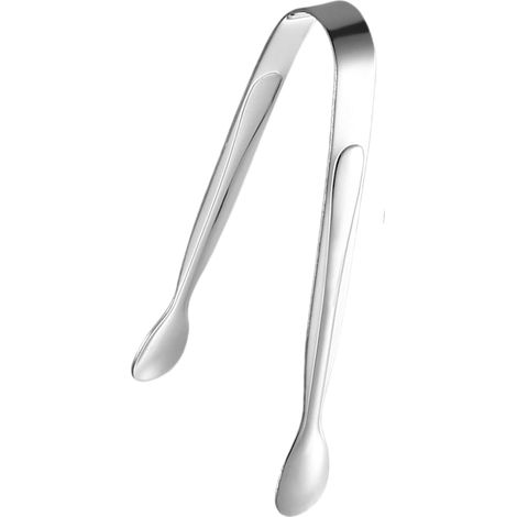 Pince à sucre - 1 unité - Acier inoxydable - Design ergonomique - buffet et cuisine - 12 cm (1/5)