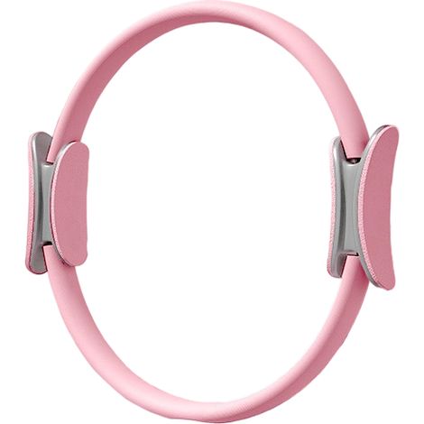 Anello di resistenza per i muscoli del pavimento pelvico e delle gambe, anello fitness per Pilates/yoga, rosa (1/3)