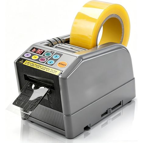 Distributeur Automatique De Ruban Adhésif, Dévidoir De Ruban Adhésif Automatique Machine De Découpe De Ruban éLectronique, Largeur 6-60mm, Longueur 5-999mm, Machine Coupe Ruban DéRouleur AdhéSif (1/5)