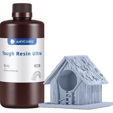 Résine Tough ANYCUBIC, capacité de 1 kg, ultra résistance, faible odeur (1/2)