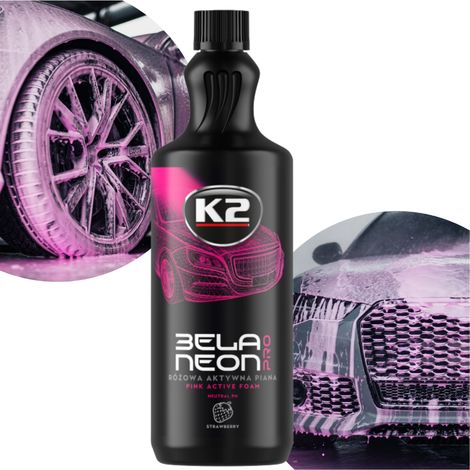 021786 K2 D0151 bela neon PRO 1L Rosa schiuma attiva (1/5)