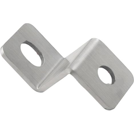 Supports inclinés réglables en acier anti-ternissement et colliers de serrage pour meubles résistants à l'usure de la construction de meubles de salle de bain Fixation de montage d'étagère (1/5)