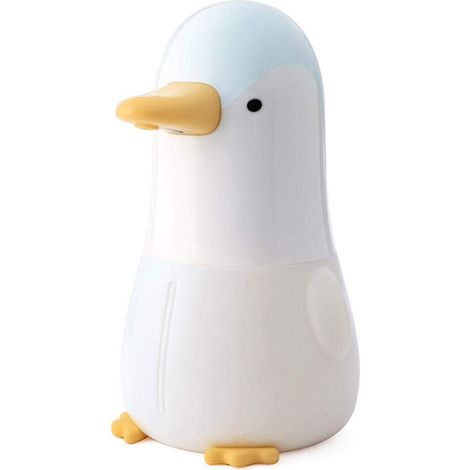 Distributeur de savon automatique Penguin, distributeur de savon sans contact rose et bleu (1/4)