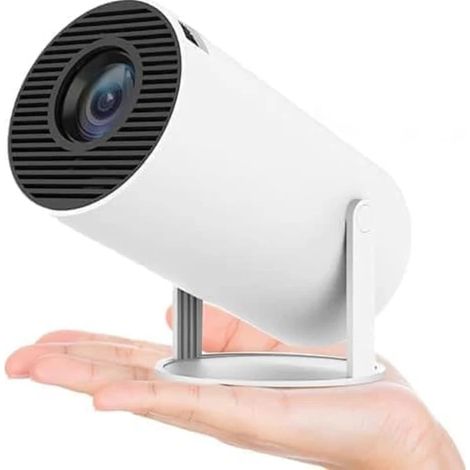 Filiyano – projecteur HY300 Pro 4 – Mini projecteur HY300 Pro 4 K compatible Android 12, Wi-Fi 6, Bluetooth 5.2, correction trapézoïdale automatique (1/5)