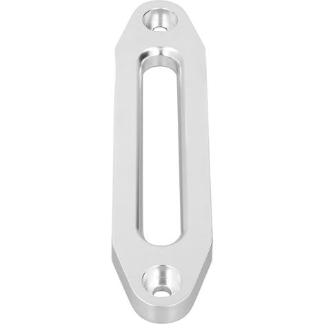 Universelle 10-Zoll-Ankerführung aus Aluminium mit Antiklappern-Funktion, Tragfähigkeit 8000-15000 lb, Silber, für Bootswinden. (1/5)