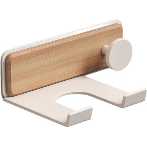 Soporte para secador de pelo，soporte de pared para secador de pelo，soporte para secador de pelo de baño，sin necesidad de taladrar (1/5)