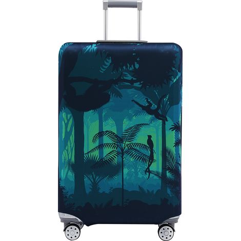 Housse de protection élastique pour valise de voyage, compatible avec la plupart des valises (taille M). (1/5)